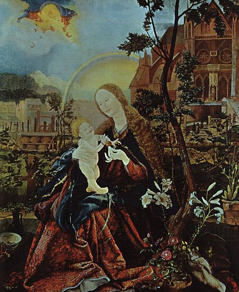  Matthias  Grunewald The Stuppach Madonna china oil painting image